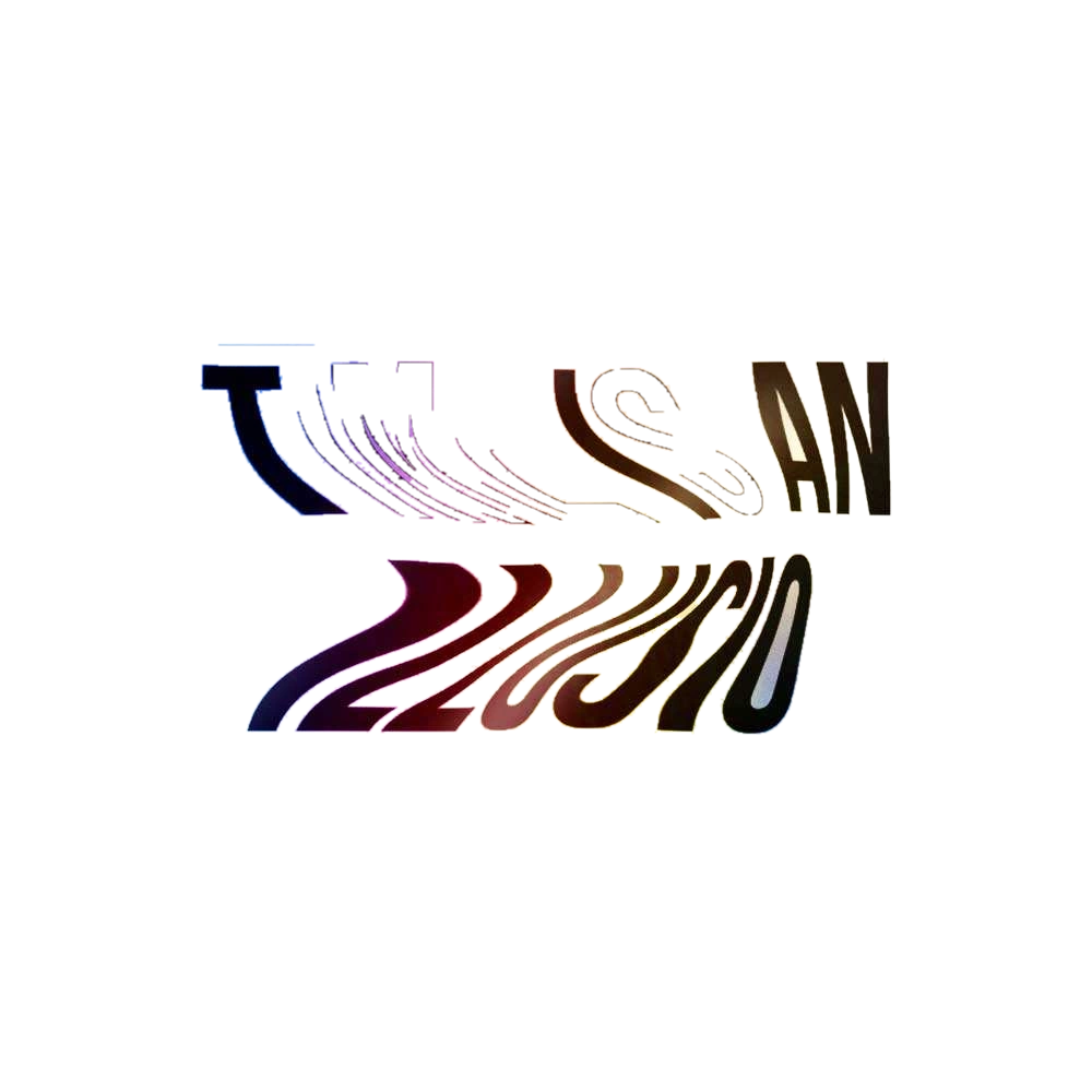 Time Is An Illusion Holographic Sticker
